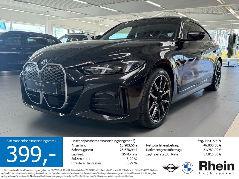 BMW i4 eDrive40 Gran Coup  M-Sportpaket