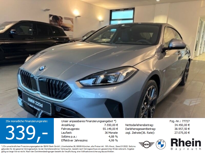 BMW 220d Gran Coup M Sportpaket