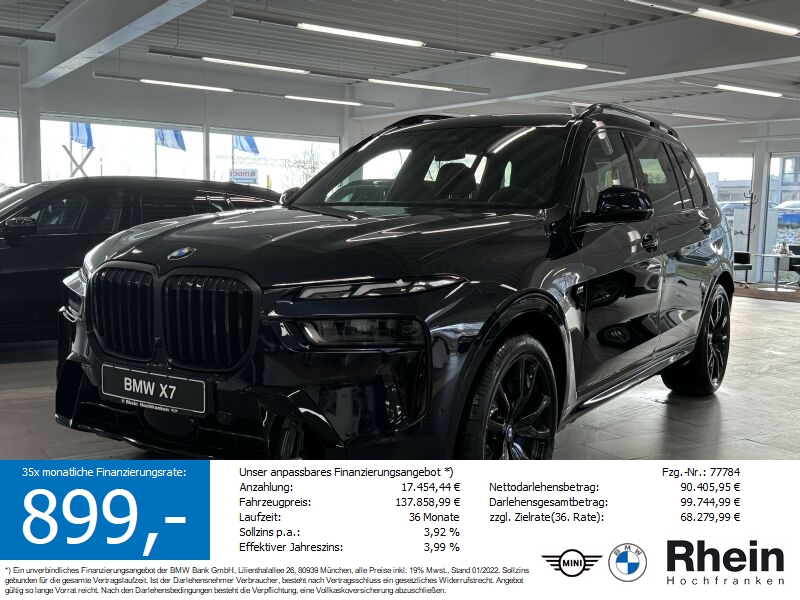 BMW X7 xDrive40d  M-Sportpaket Pro