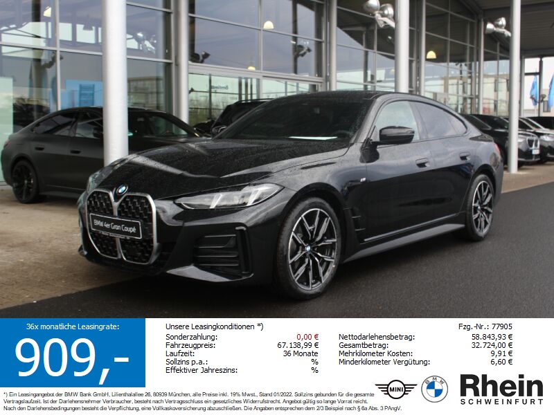 BMW 420d Gran Coup M Sportpaket