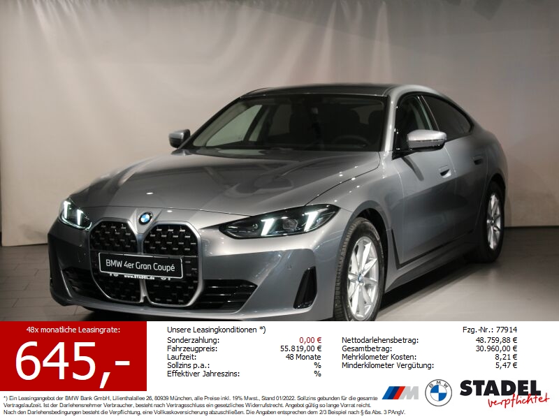 BMW 420i Gran Coup