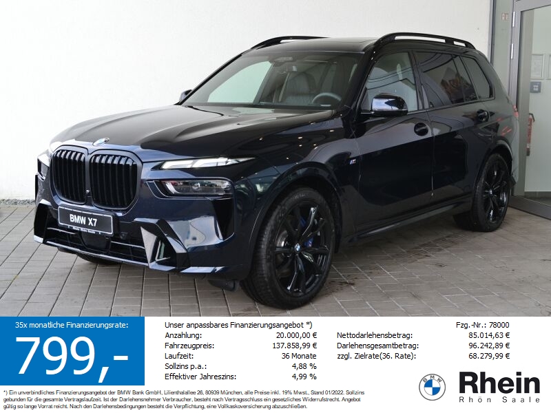 BMW X7 xDrive40d M Sportpaket Pro HUD.SOFT.AHK.SHZ