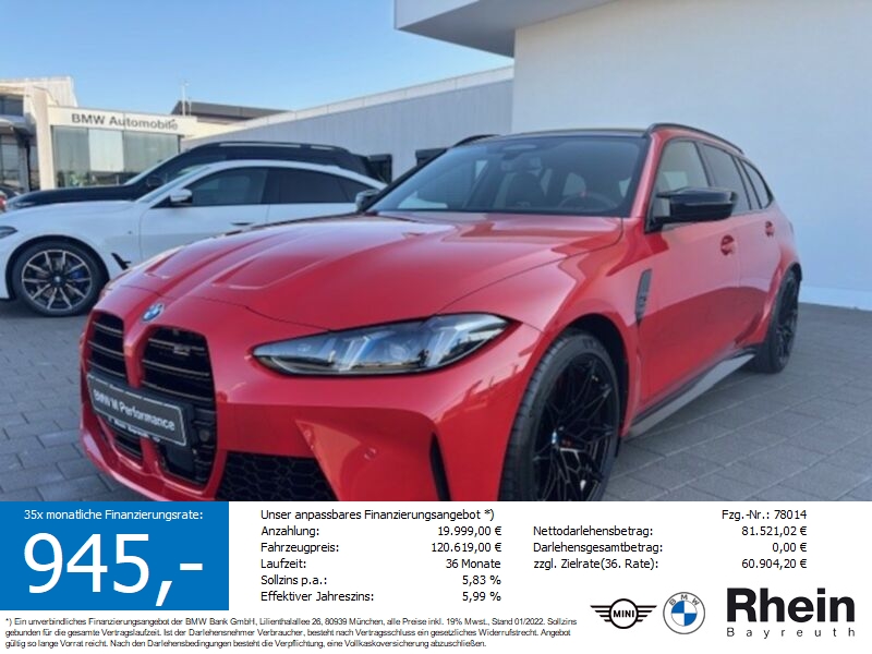 BMW M3 Competition Touring mit M x