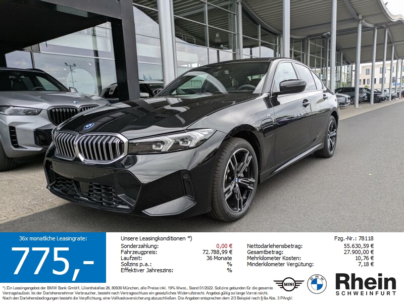 BMW 330e Limousine M Sportpaket