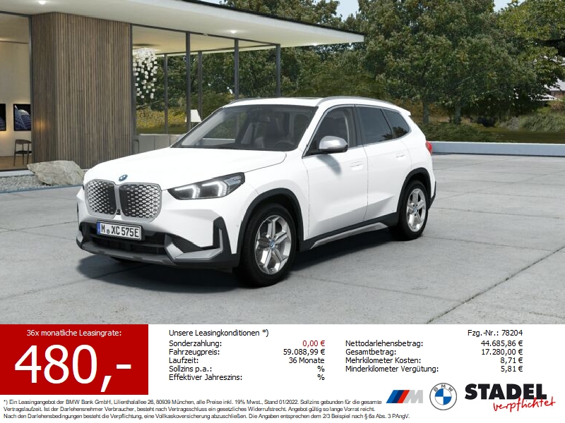 BMW iX1 eDrive20 xLine