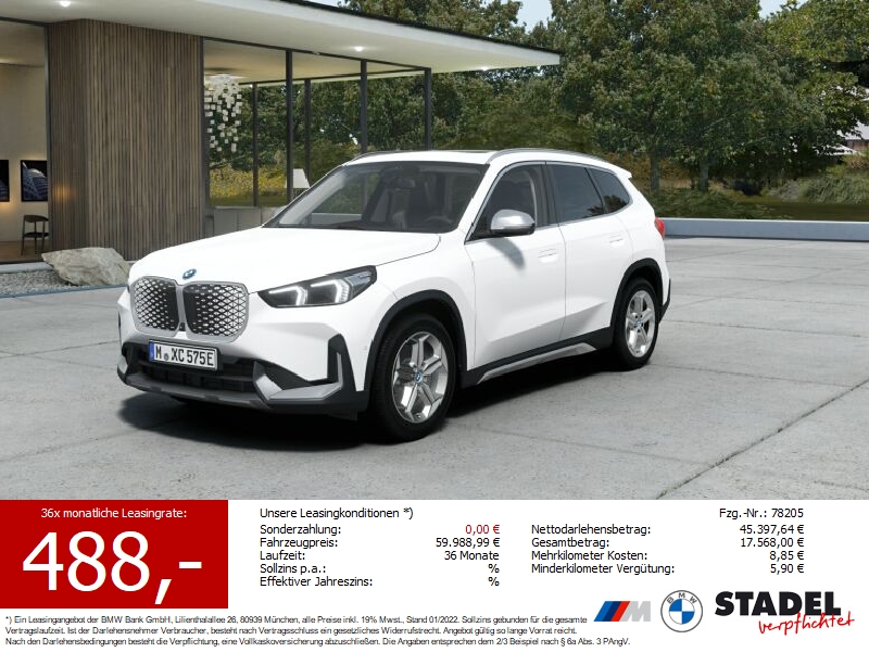 BMW iX1 eDrive20 xLine