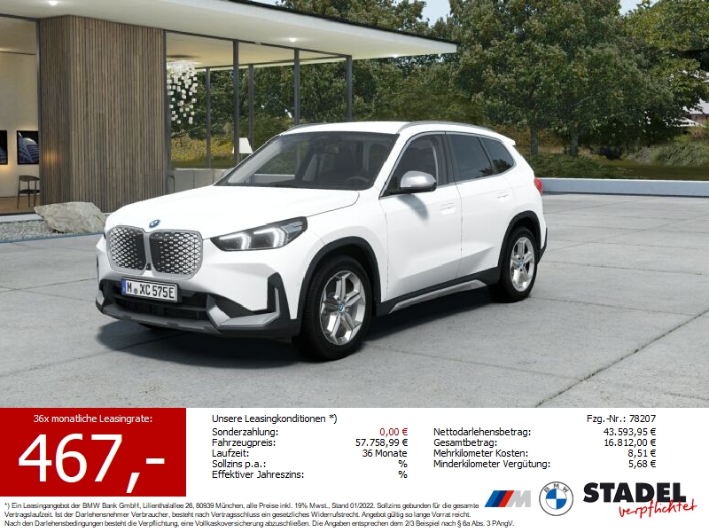 BMW iX1 eDrive20 xLine