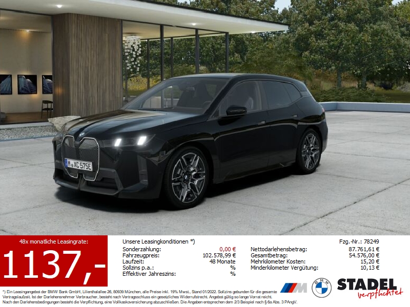 BMW iX xDrive45 M Sportpaket