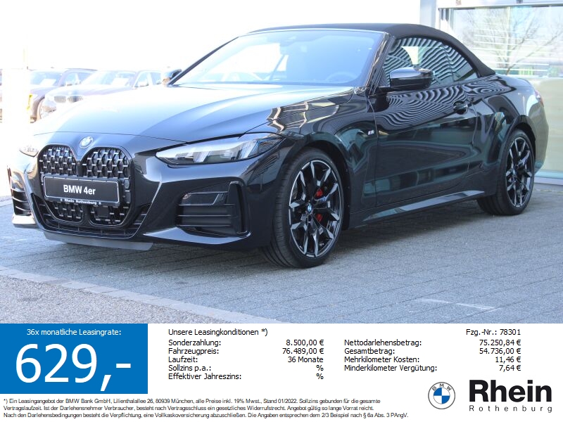BMW 420i Cabrio M Sportpaket  Lächerlich gut