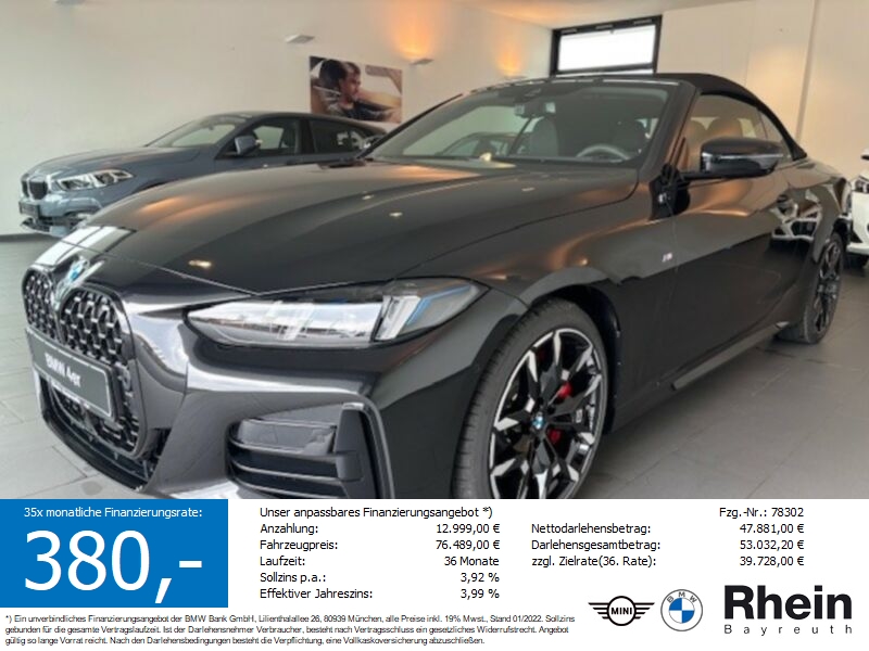 BMW 420i Cabrio M Sportpaket