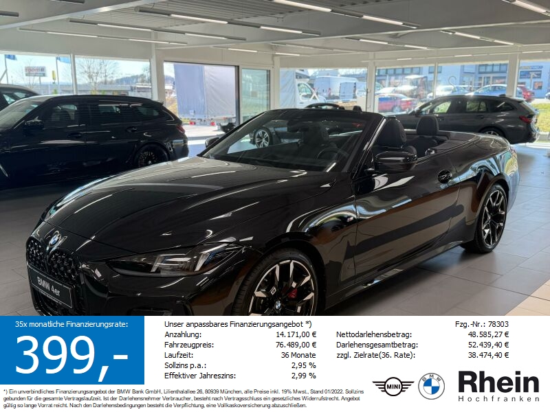 BMW 420i Cabrio M- Sportpaket M-Sportpaket Pro
