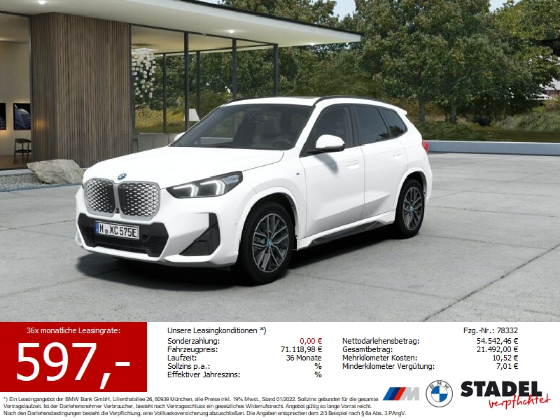 BMW iX1 xDrive30 M Sportpaket