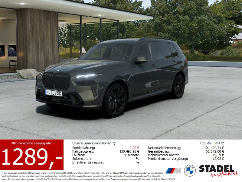 BMW X7 xDrive40d M Sportpaket
