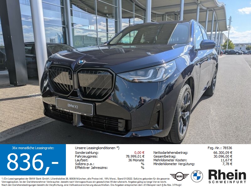 BMW X3 20d xDrive M Sportpaket
