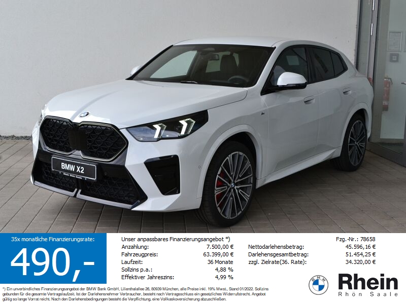 BMW X2 sDrive20i M Sportpaket Pro HUD.AHK.H/K.360