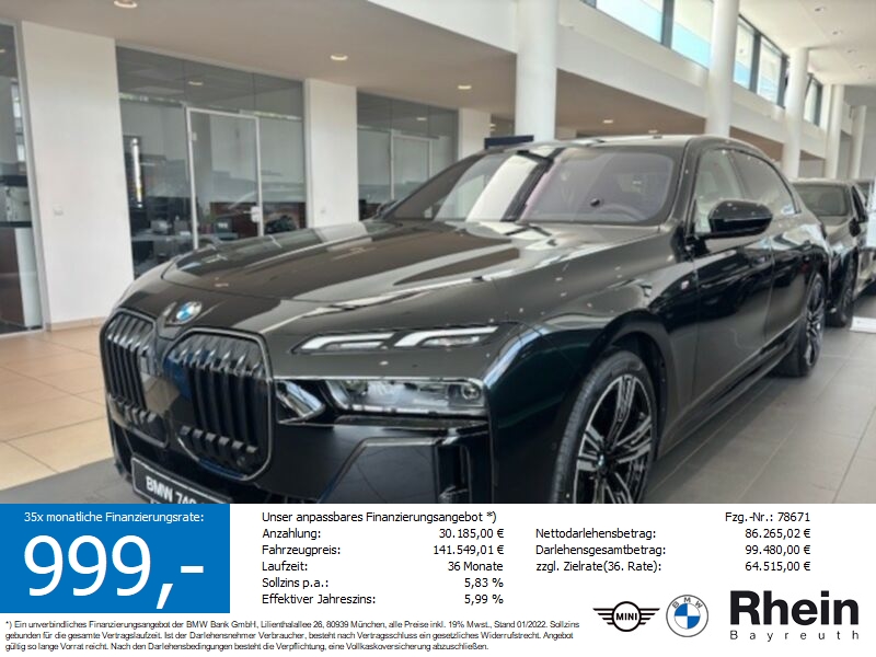 BMW 740d xDrive Limousine M Sportpaket