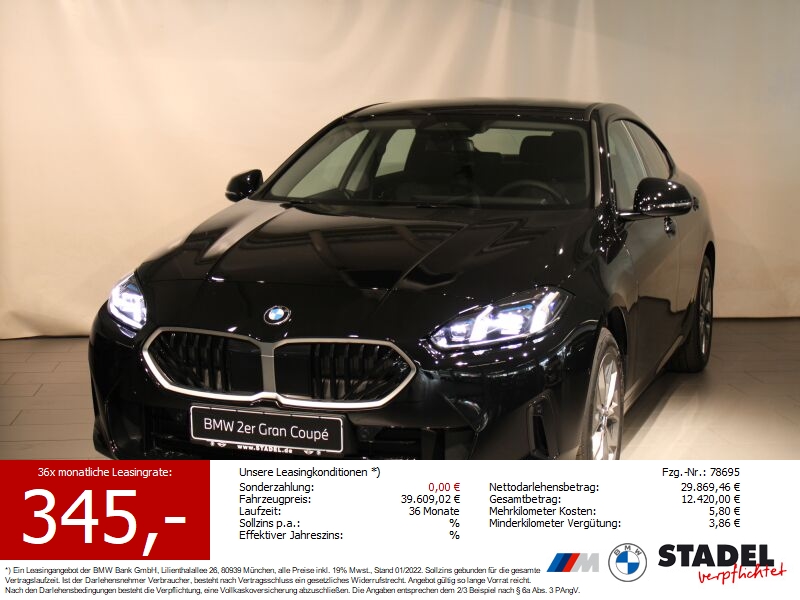 BMW 216 Gran Coup