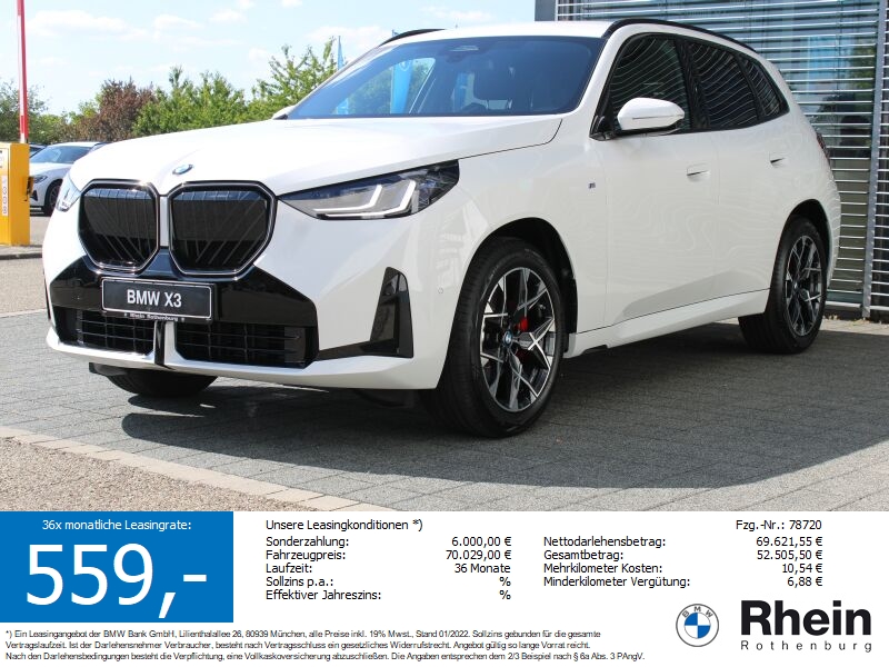 BMW X3 20 xDrive M Sportpaket nicht lange überlegen!