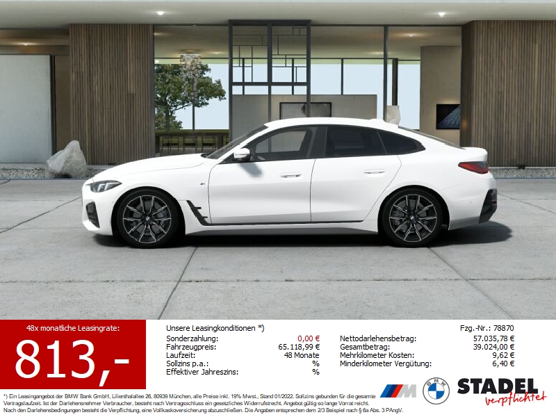 BMW 420d Gran Coup M Sportpaket