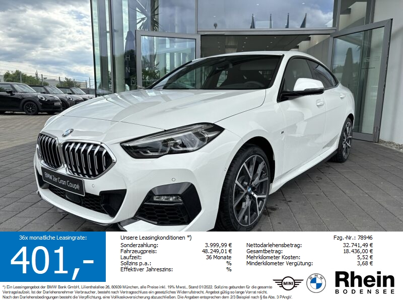 BMW 218i Gran Coup M Sport
